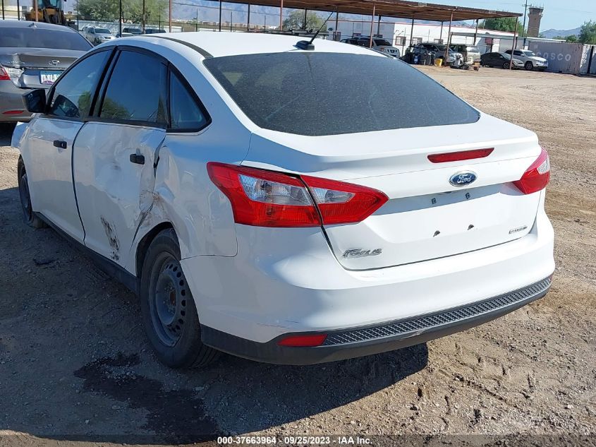 2013 Ford Focus S VIN: 1FADP3E24DL158876 Lot: 37663964