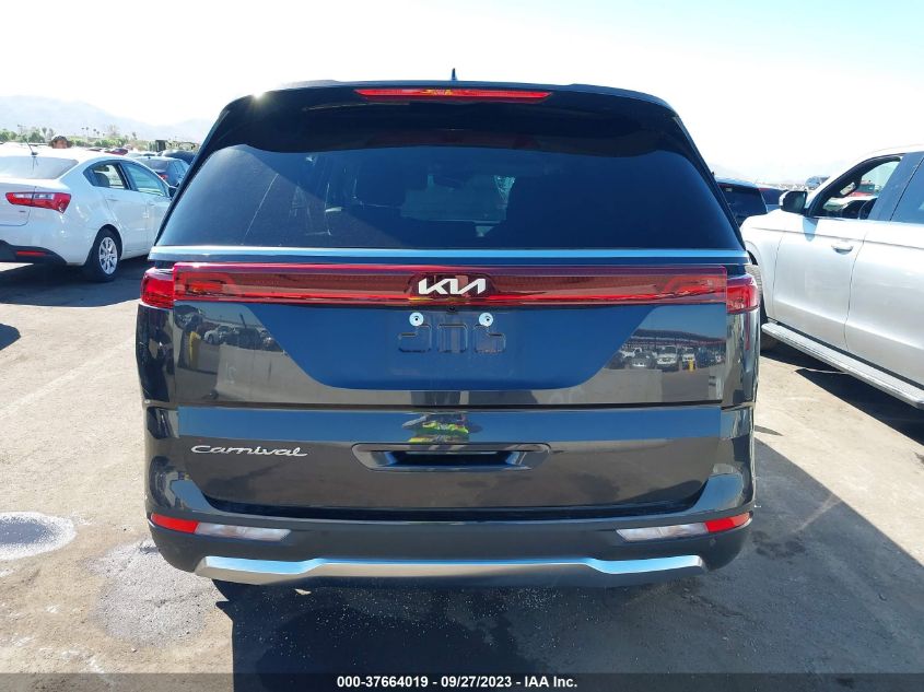 2022 Kia Carnival Sx VIN: KNDNE5H34N6126272 Lot: 37664019