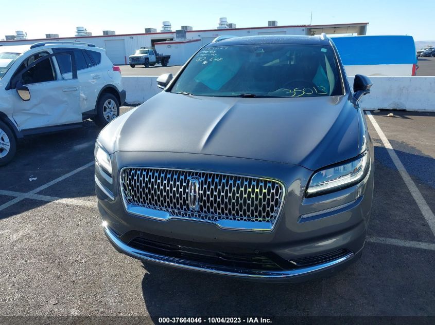 2021 Lincoln Nautilus Reserve VIN: 2LMPJ6K92MBL01948 Lot: 37664046