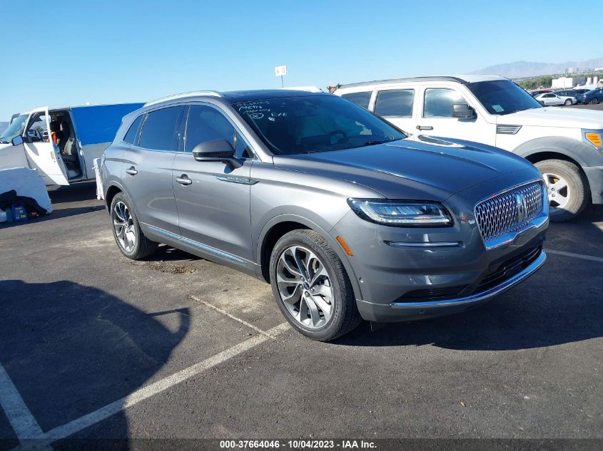 2021 Lincoln Nautilus Reserve VIN: 2LMPJ6K92MBL01948 Lot: 37664046