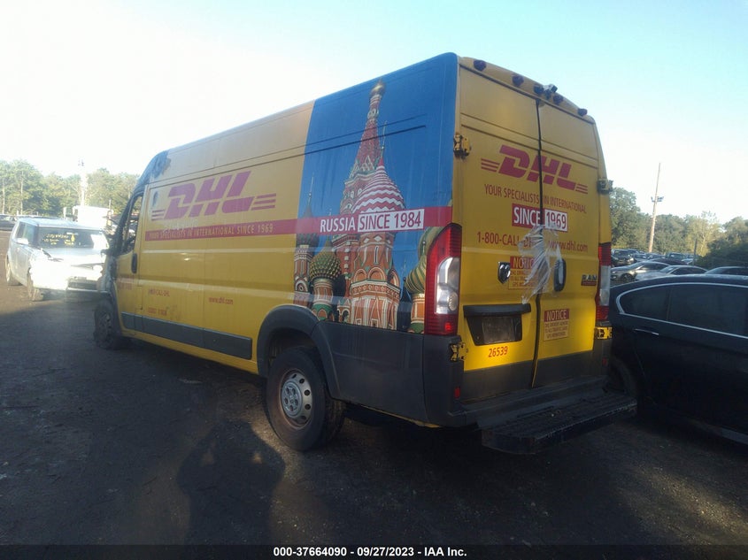 2016 Ram Promaster 3500 High Roof VIN: 3C6URVJG1GE108104 Lot: 37664090