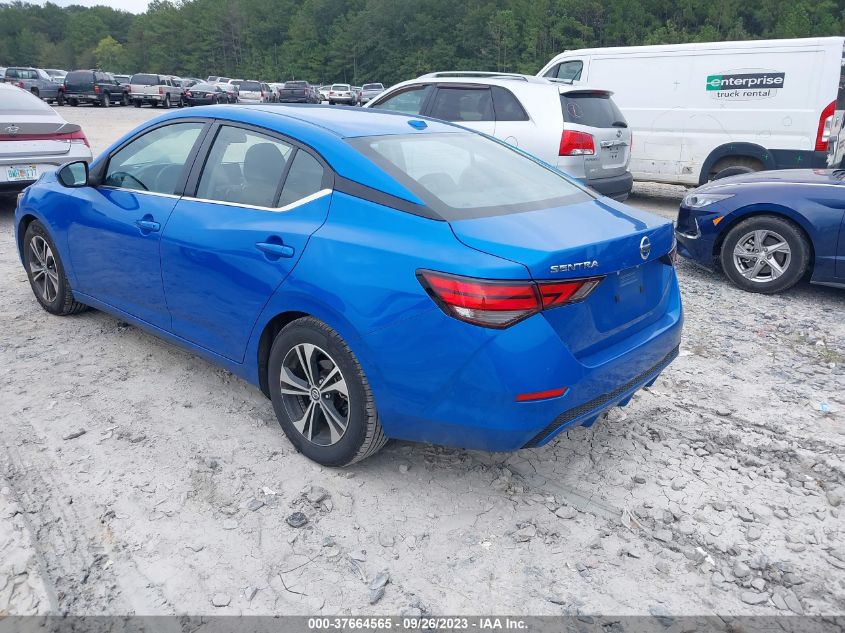 2021 Nissan Sentra Sv Xtronic Cvt VIN: 3N1AB8CV3MY281360 Lot: 37664565