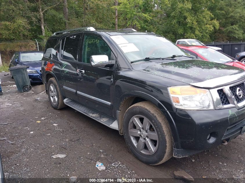 2011 Nissan Armada Platinum VIN: 5N1AA0NE4BN604190 Lot: 37664794