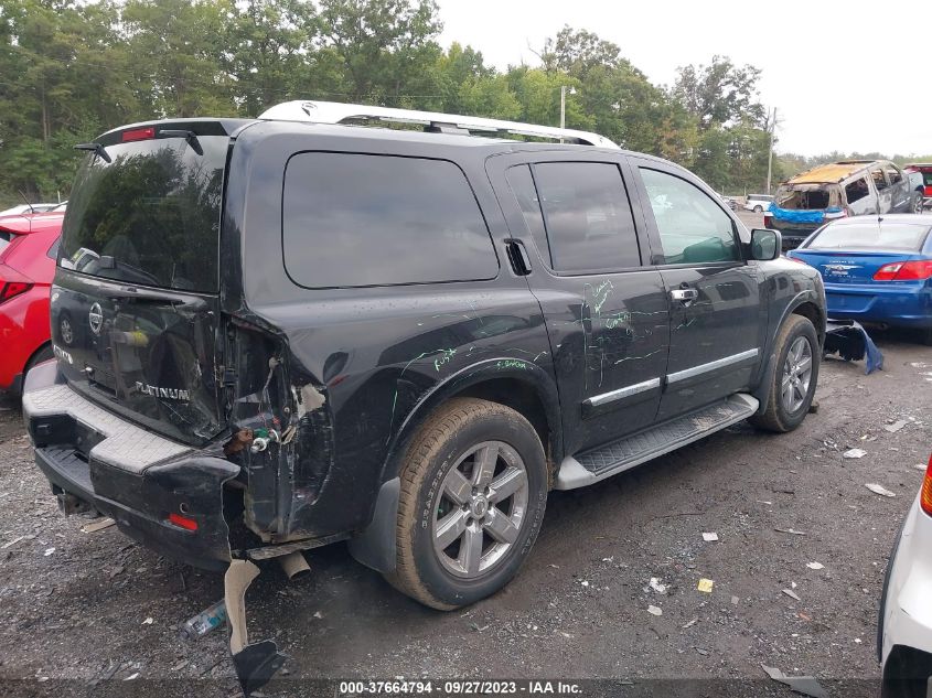 2011 Nissan Armada Platinum VIN: 5N1AA0NE4BN604190 Lot: 37664794