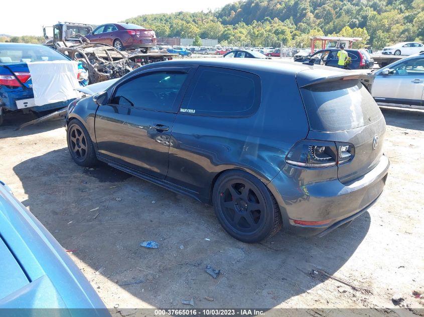 2011 Volkswagen Gti 2-Door VIN: WVWFV7AJ1BW250424 Lot: 37665016