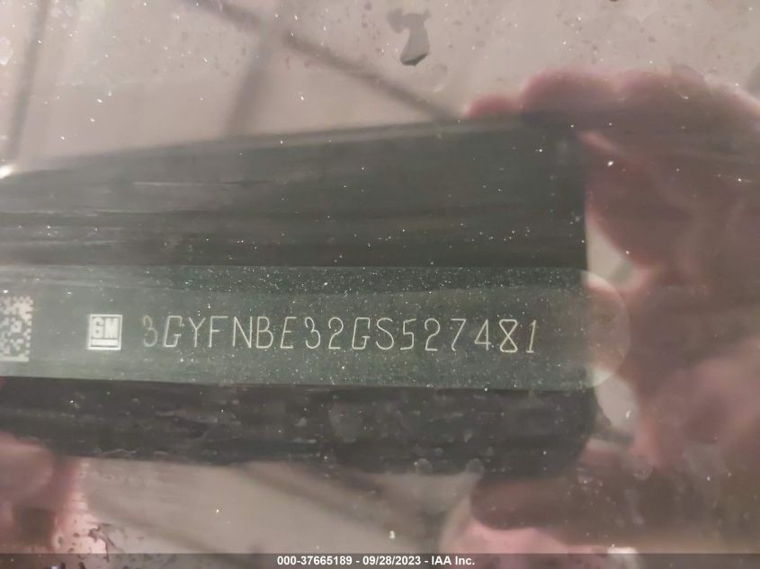 2016 Cadillac Srx Luxury Collection VIN: 3GYFNBE32GS527481 Lot: 37665189