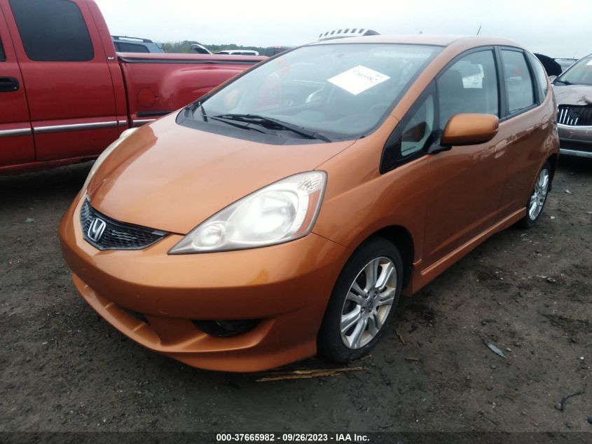2010 Honda Fit Sport VIN: JHMGE8G41AC009487 Lot: 37665982