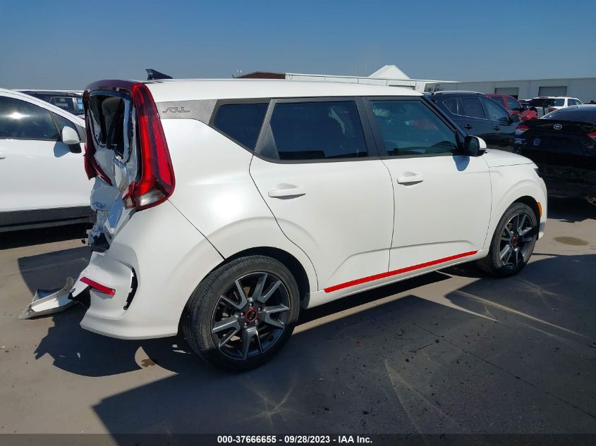 2021 Kia Soul Gt-Line VIN: KNDJ63AU6M7126348 Lot: 37666655