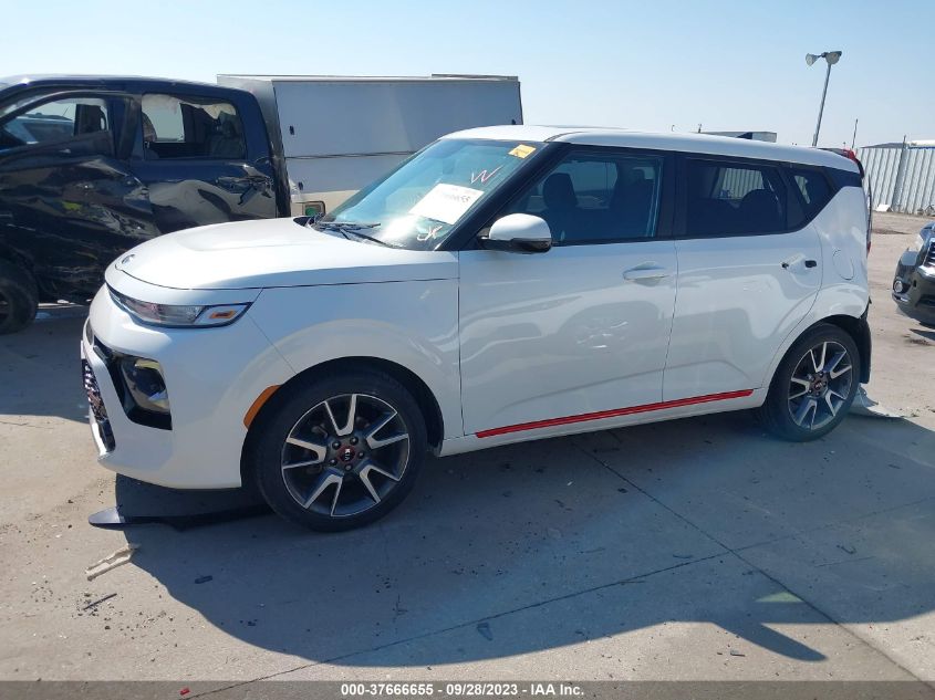 2021 Kia Soul Gt-Line VIN: KNDJ63AU6M7126348 Lot: 37666655