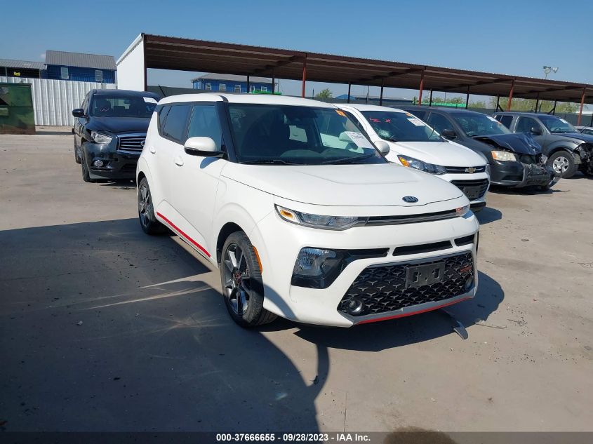 2021 Kia Soul Gt-Line VIN: KNDJ63AU6M7126348 Lot: 37666655