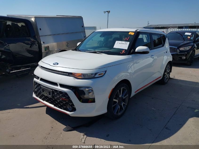 2021 Kia Soul Gt-Line VIN: KNDJ63AU6M7126348 Lot: 37666655