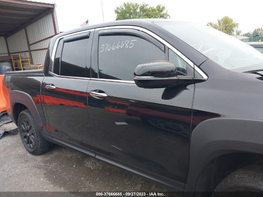 2022 Honda Ridgeline Rtl-E VIN: 5FPYK3F7XNB013793 Lot: 37666685