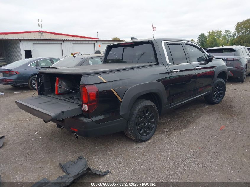 2022 Honda Ridgeline Rtl-E VIN: 5FPYK3F7XNB013793 Lot: 37666685