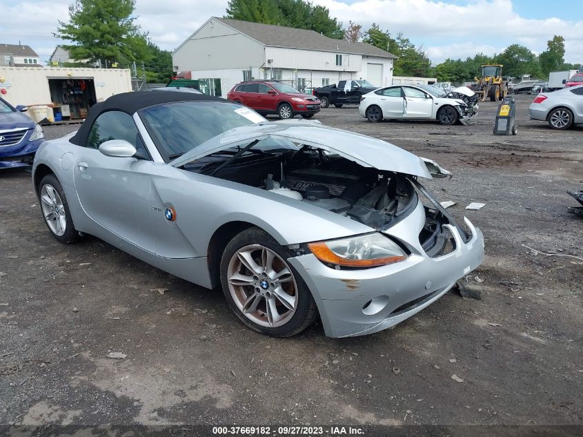 2003 BMW Z4 3.0I VIN: 4USBT53423LU00943 Lot: 37669182