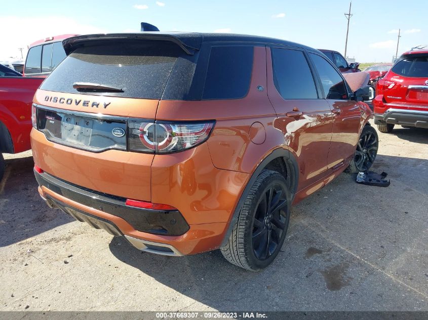 2018 Land Rover Discovery Sport Hse VIN: SALCR2RX5JH744915 Lot: 37669307