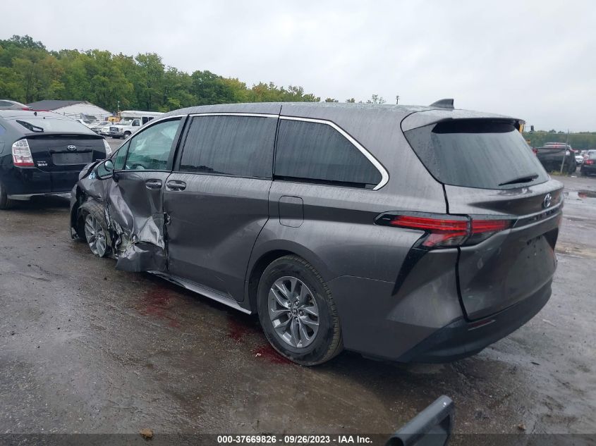 2021 Toyota Sienna Le VIN: 5TDKRKEC2MS029239 Lot: 37669826