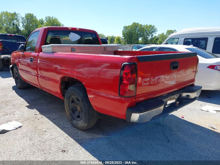 2004 Chevrolet Silverado 1500 Work Truck VIN: 1GCEC14X04Z308734 Lot: 37669834