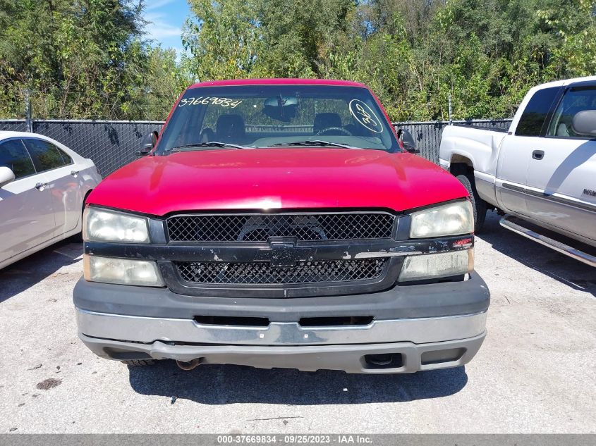 2004 Chevrolet Silverado 1500 Work Truck VIN: 1GCEC14X04Z308734 Lot: 37669834