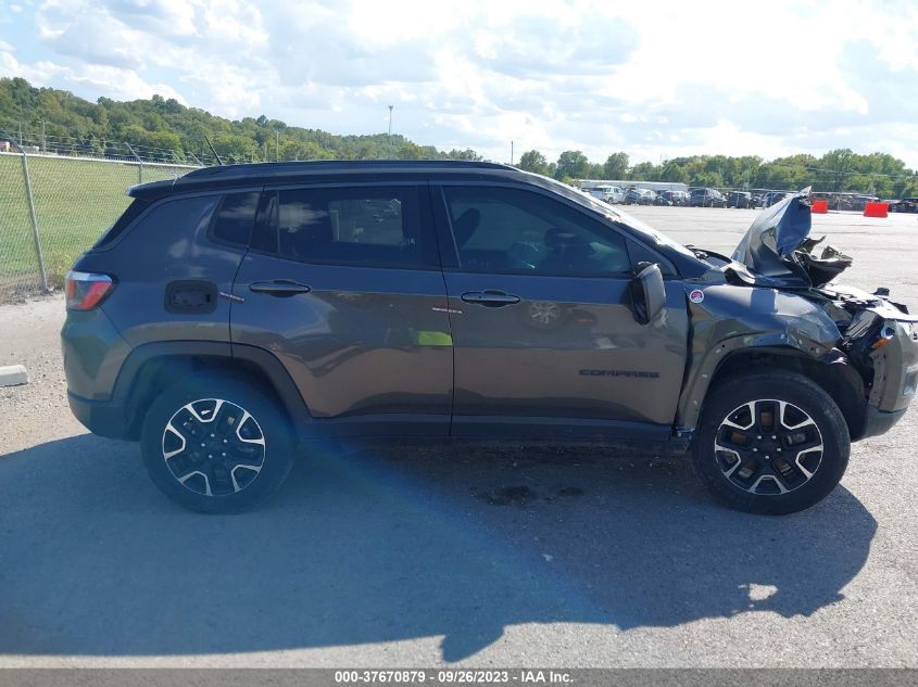 2020 Jeep Compass Trailhawk 4X4 VIN: 3C4NJDDB1LT166797 Lot: 37670879