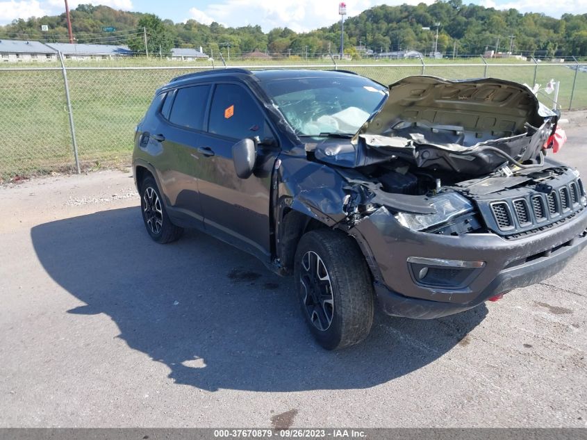 2020 Jeep Compass Trailhawk 4X4 VIN: 3C4NJDDB1LT166797 Lot: 37670879