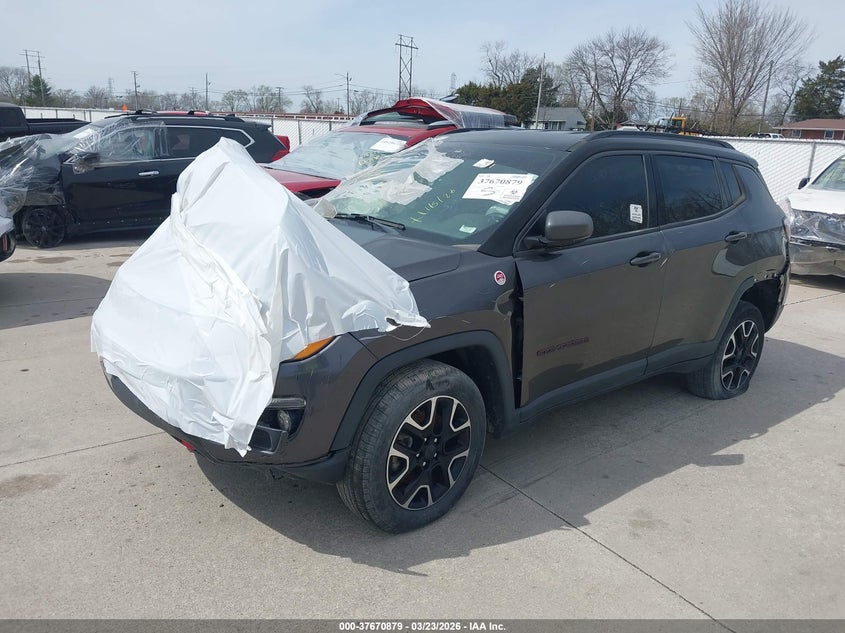 2020 Jeep Compass Trailhawk 4X4 VIN: 3C4NJDDB1LT166797 Lot: 37670879