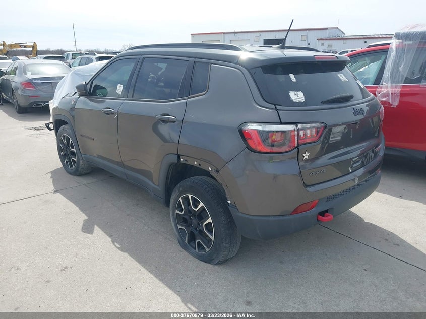 2020 Jeep Compass Trailhawk 4X4 VIN: 3C4NJDDB1LT166797 Lot: 37670879