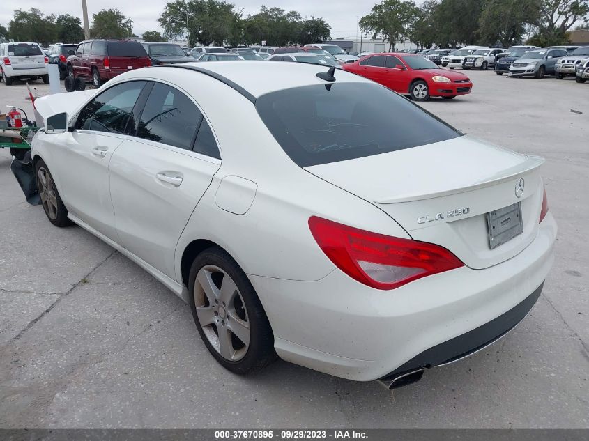 2015 Mercedes-Benz Cla 250 VIN: WDDSJ4EB0FN239282 Lot: 37670895