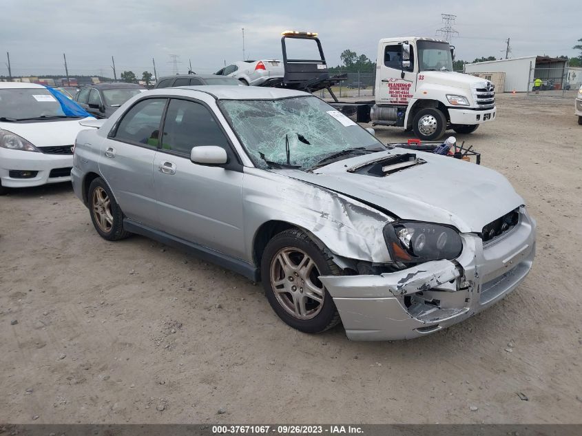 2004 Subaru Impreza Sedan Wrx VIN: JF1GD29674G505963 Lot: 37671067