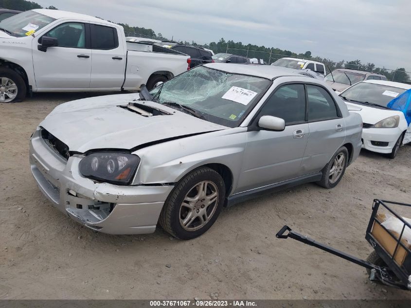 2004 Subaru Impreza Sedan Wrx VIN: JF1GD29674G505963 Lot: 37671067