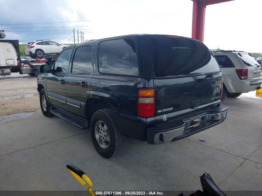 2003 Chevrolet Tahoe Ls VIN: 1GNEC13Z93R292963 Lot: 37671396