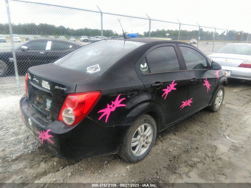 2012 Chevrolet Sonic 1Ls VIN: 1G1JB5SH3C4131671 Lot: 37672105