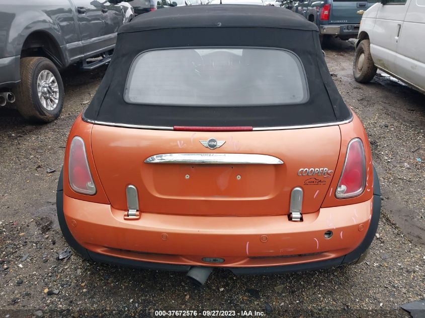 WMWRH33546TF86217 2006 Mini Cooper S