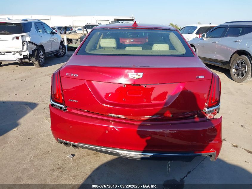 2018 Cadillac Ct6 Platinum VIN: 1G6KM5RS9JU114994 Lot: 39240678