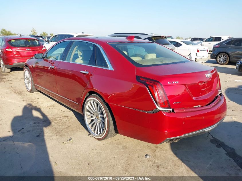 2018 Cadillac Ct6 Platinum VIN: 1G6KM5RS9JU114994 Lot: 39240678