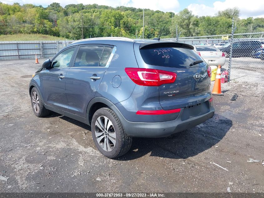 2013 Kia Sportage Ex VIN: KNDPC3A24D7466308 Lot: 37672953