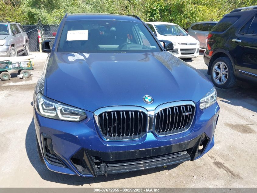 2022 BMW X3 M40I VIN: 5UX83DP09N9K05857 Lot: 37672955