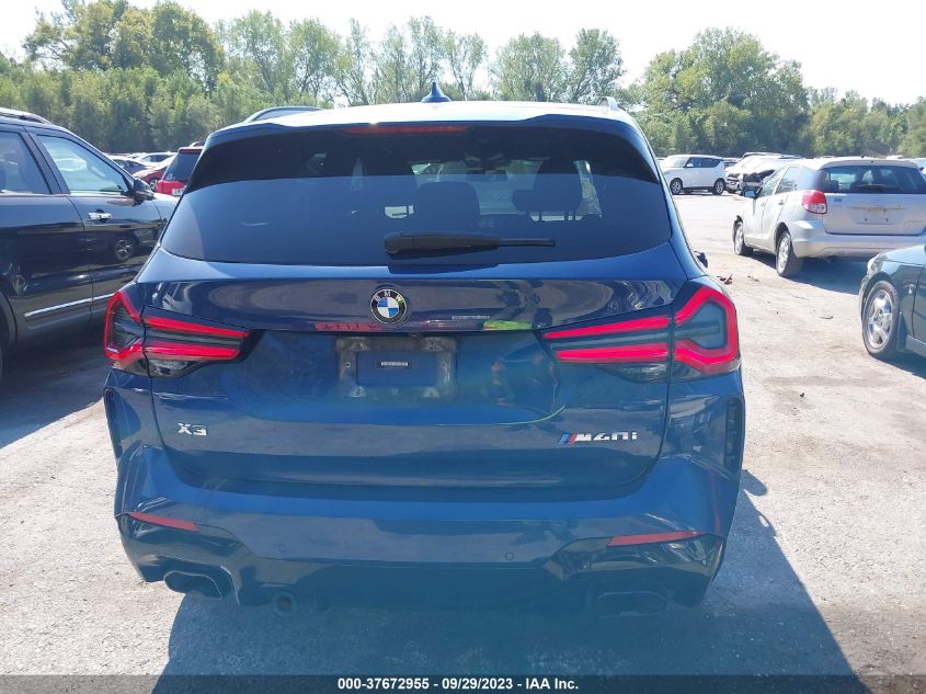 5UX83DP09N9K05857 2022 BMW X3 M40I