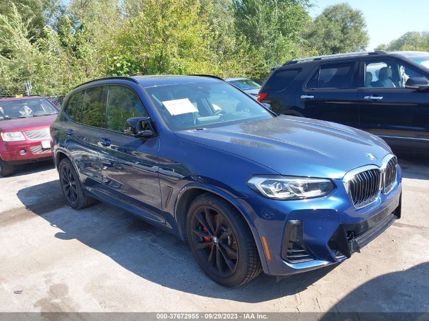 2022 BMW X3 M40I VIN: 5UX83DP09N9K05857 Lot: 37672955