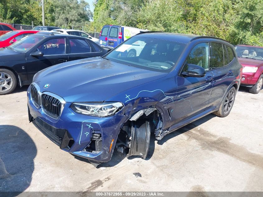 2022 BMW X3 M40I VIN: 5UX83DP09N9K05857 Lot: 37672955