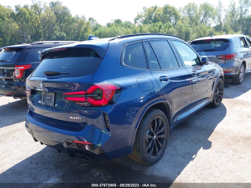 2022 BMW X3 M40I VIN: 5UX83DP09N9K05857 Lot: 37672955