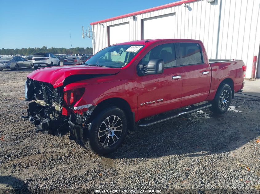 2020 Nissan Titan Sv VIN: 1N6AA1ED0LN502966 Lot: 37672967