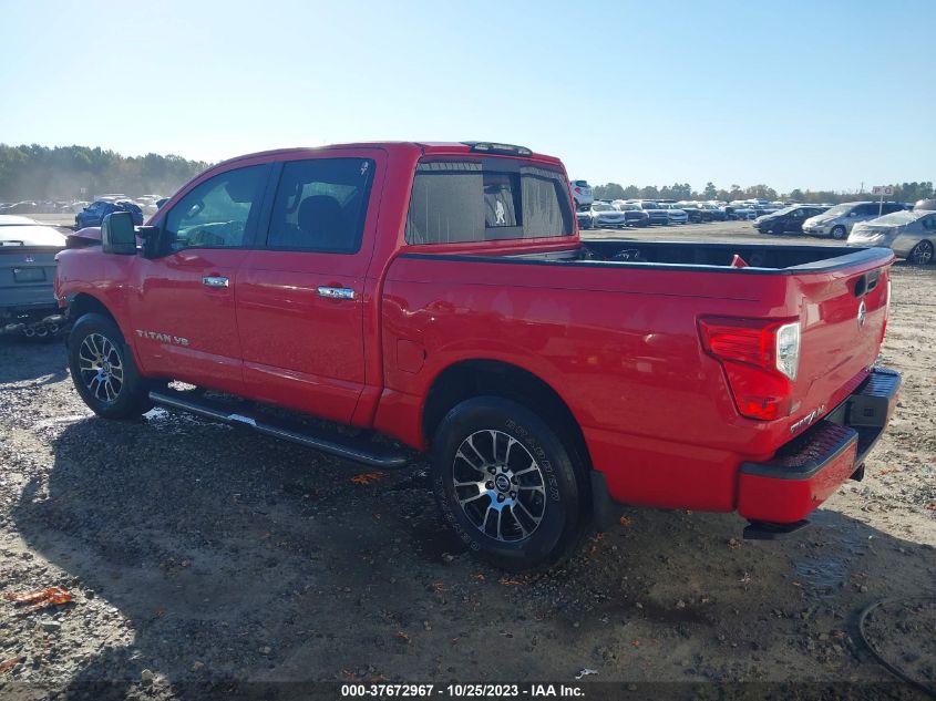 2020 Nissan Titan Sv VIN: 1N6AA1ED0LN502966 Lot: 37672967