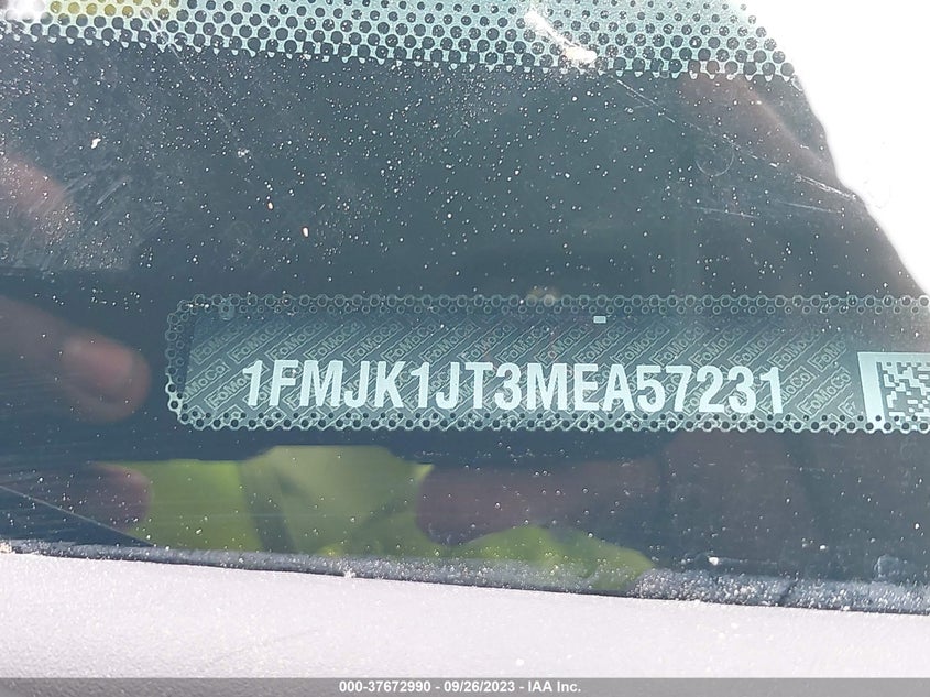 2021 Ford Expedition Max Xlt VIN: 1FMJK1JT3MEA57231 Lot: 37672990