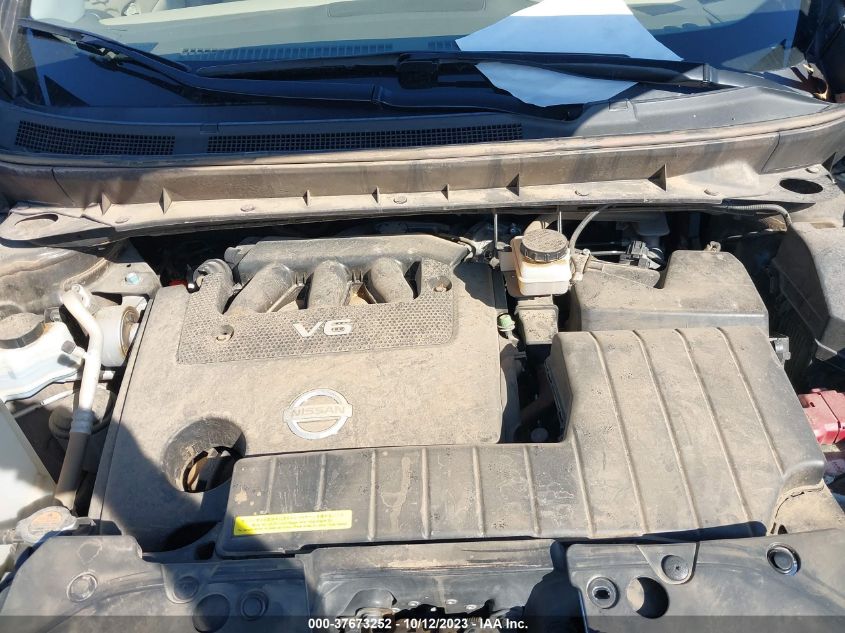 2013 Nissan Murano Sl VIN: JN8AZ1MU9DW200718 Lot: 37673252