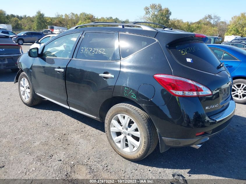 2013 Nissan Murano Sl VIN: JN8AZ1MU9DW200718 Lot: 37673252