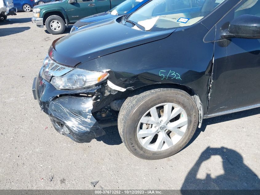 2013 Nissan Murano Sl VIN: JN8AZ1MU9DW200718 Lot: 37673252