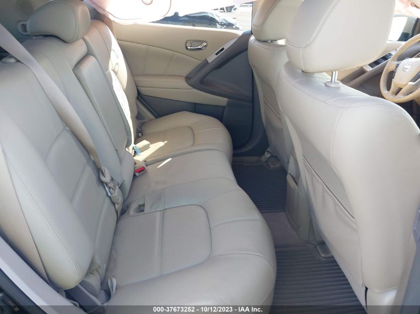 2013 Nissan Murano Sl VIN: JN8AZ1MU9DW200718 Lot: 37673252