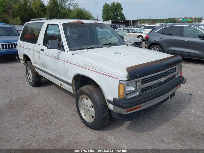 1991 Chevrolet Blazer S10 VIN: 1GNCT18Z4M0118904 Lot: 37673502