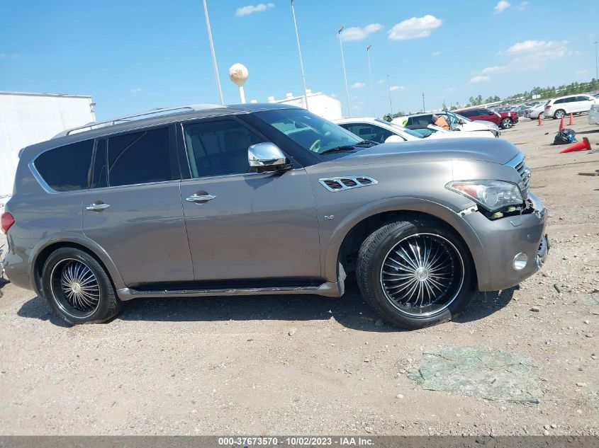 2014 Infiniti Qx80 VIN: JN8AZ2NF6E9551575 Lot: 37673570