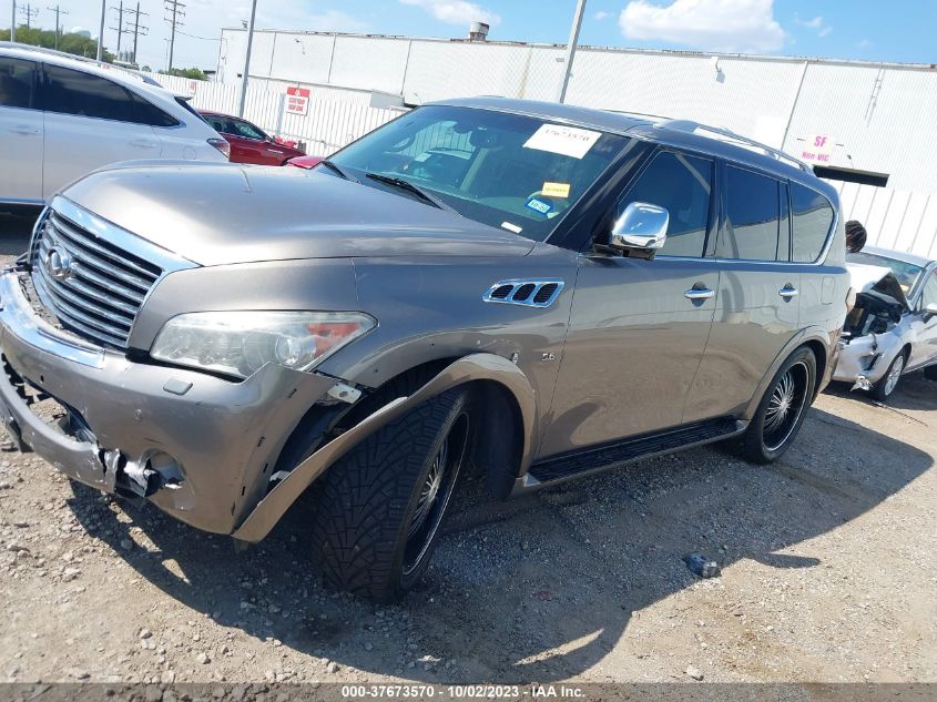 2014 Infiniti Qx80 VIN: JN8AZ2NF6E9551575 Lot: 37673570